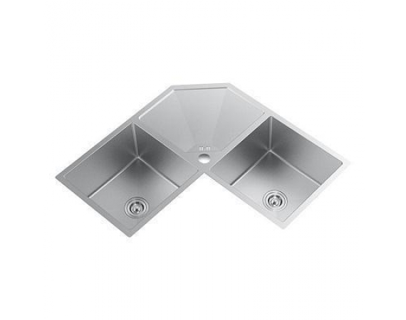 Chậu rửa bát góc Bancoot 1502R (880x880x300 mm)