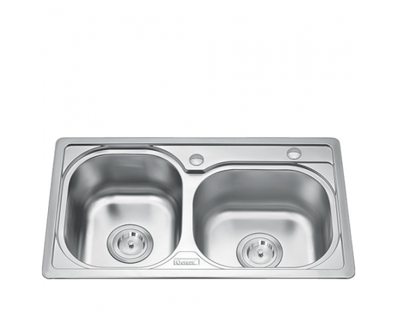 Chậu rửa bát inox Gorlde B211 (82x46)
