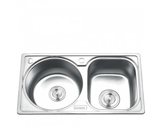 Chậu rửa bát inox Gorlde GD 5012 (78x44)