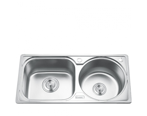 Chậu rửa bát inox Gorlde GD 5312 (88x44)