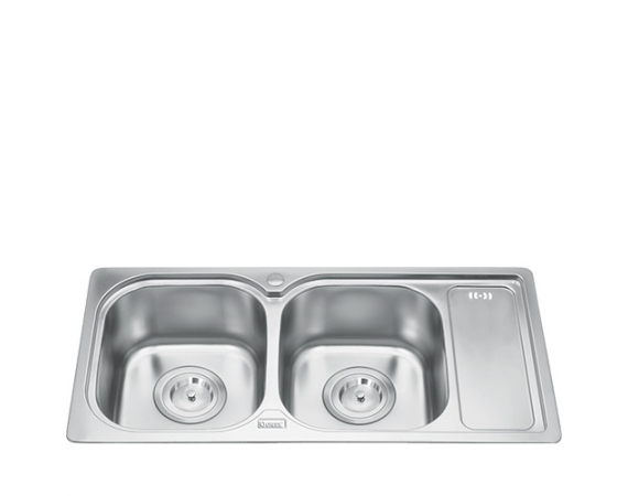 Chậu rửa bát inox Gorlde GD 5505 (88x44)
