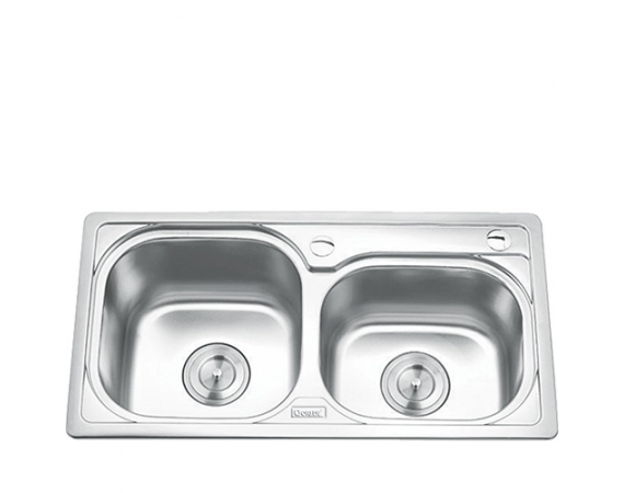 Chậu rửa bát inox Gorlde GD 5702 (73x39)