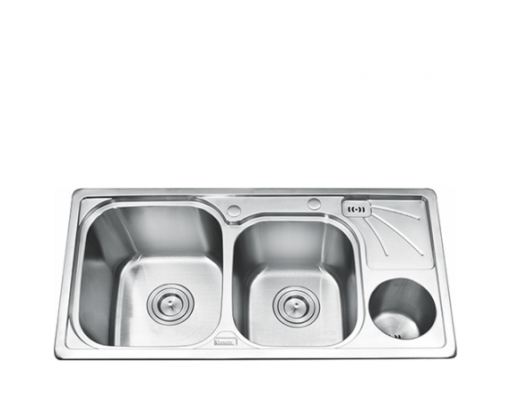 Chậu rửa bát inox Gorlde GD 9035 (97x49)