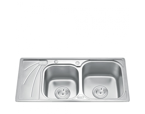 Chậu rửa bát inox Gorlde GD 9037 (97x49)