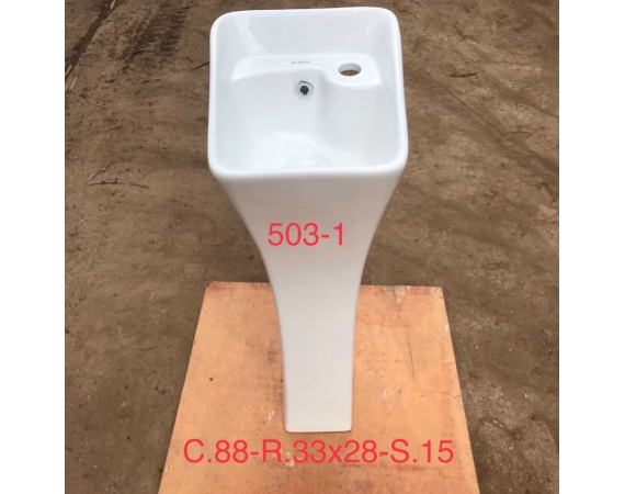 Chậu rửa mặt chân đứng HD3328