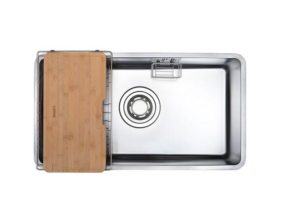 Chậu rửa bát 1 hố Hàn Quốc LIZENS LQ-840 (84x46cm)