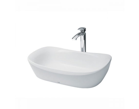 Chậu rửa mặt đặt bàn TOTO PJS07WE#GW