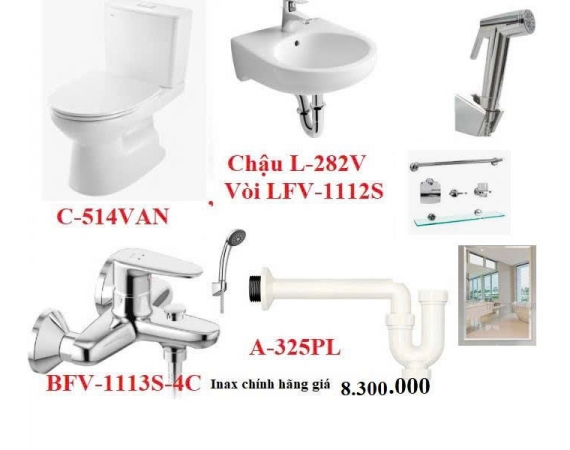 Combo thiết bị vệ sinh INAX I5