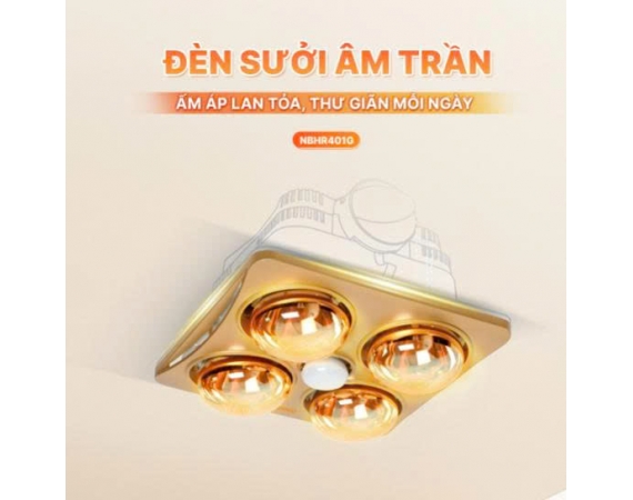 Đèn sưởi âm trần Nanoco NBHR401G