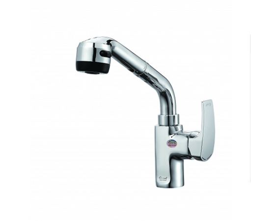 Vòi rửa bát nóng lạnh Ecofa E-225 (dây rút)