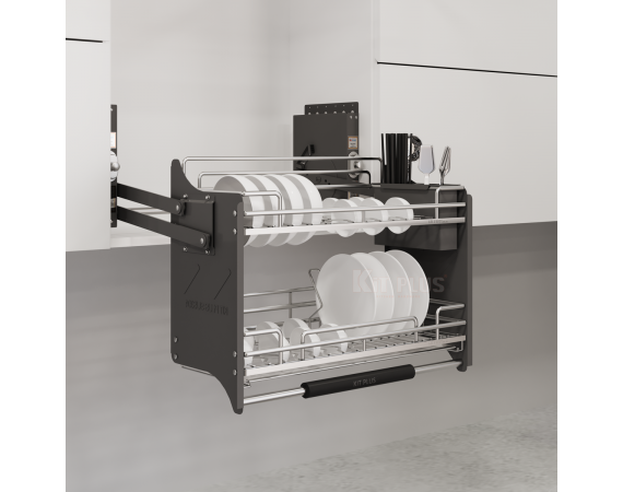 Giá bát đĩa nâng hạ KIT PLUS DMIX80