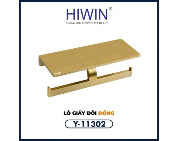Lô giấy vệ sinh màu đen Hiwin Y-11302