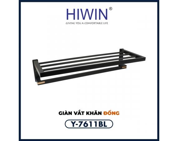Giá phơi khăn nhà tắm Hiwin Y-7611BL