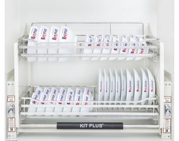 Giá bát đĩa nâng hạ đặc biệt KIT PLUS GIKA