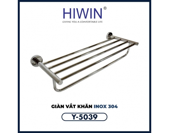 Giàn vắt khăn tắm inox Hiwin Y-5039
