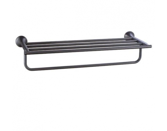 Giàn vắt khăn tắm màu đen ghi DOLSON DL2501