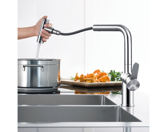 Vòi rửa bát nóng lạnh Geler GL-3065
