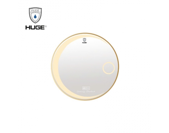 Gương đèn led Khung Vàng HUGE H-GLE01KG