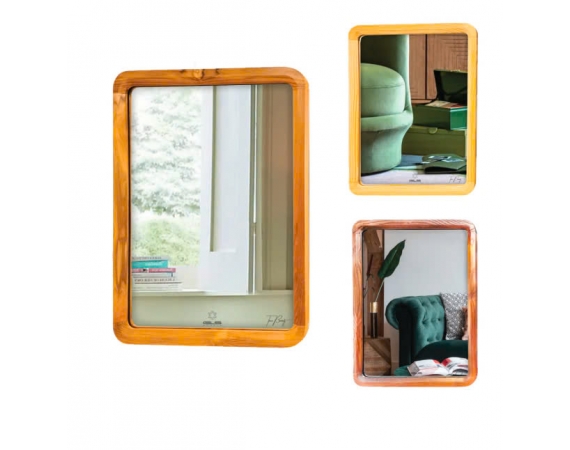 Gương Khung Gỗ GLS F48R30 50 x 70 cm