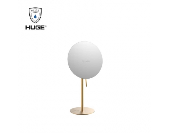 Gương trang điểm màu vàng HUGE H-M111BG