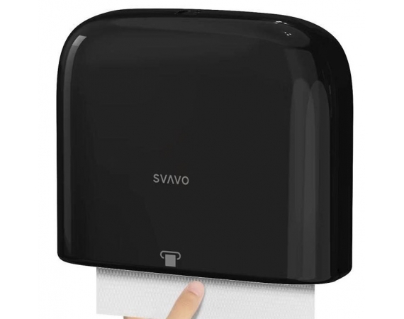 Hộp đựng giấy lau tay màu đen Svavo ZM-060B
