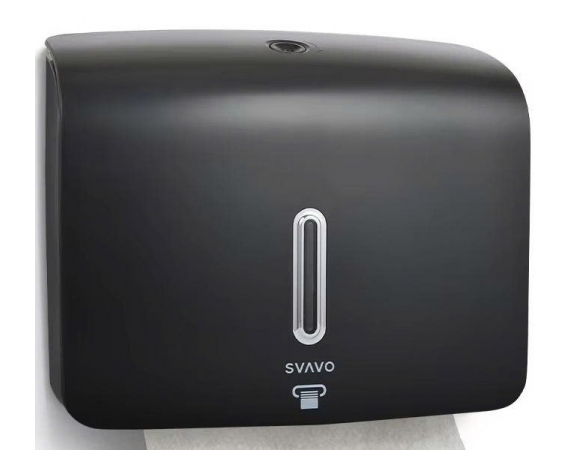 Hộp đựng giấy lau tay màu đen Svavo PL-151060B