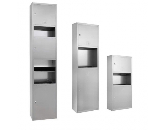 Hộp đựng giấy vệ sinh dương tường đa năng inox 304 HDHA01N