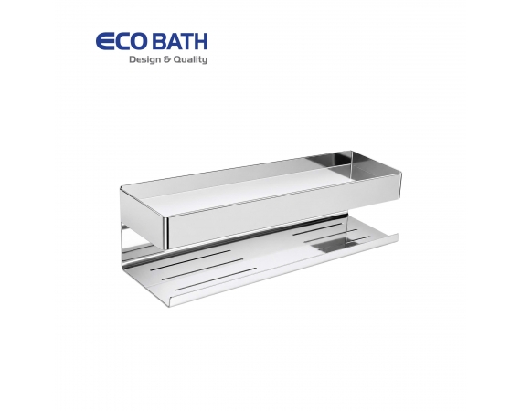 Kệ phòng tắm EcoBath EC4080-1 màu inox bóng