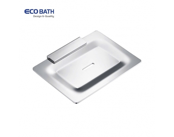 Kệ xà phòng EcoBath EC211-01 màu inox bóng