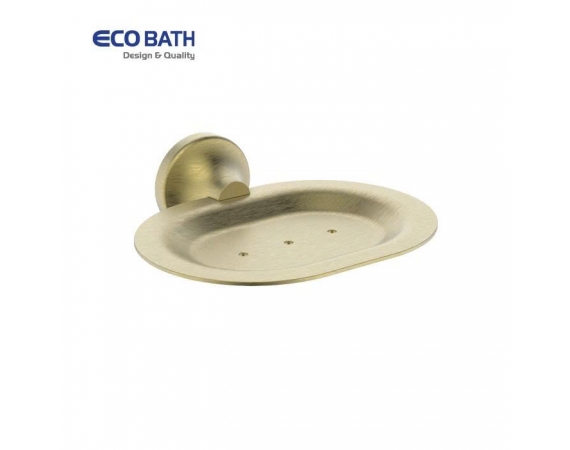 Kệ xà phòng EcoBath EC218-01BG màu vàng chải