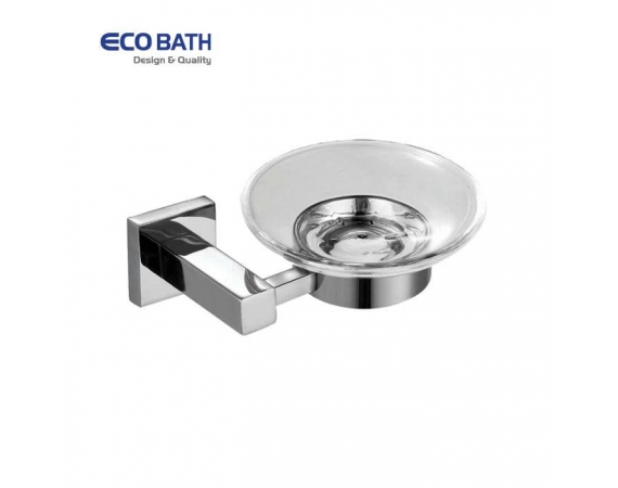Kệ xà phòng EcoBath EC255-02 màu inox bóng