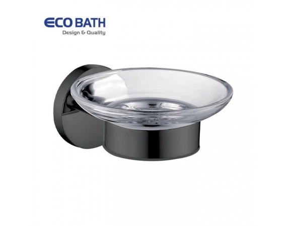 Kệ xà phòng EcoBath EC270-02MB đen mờ