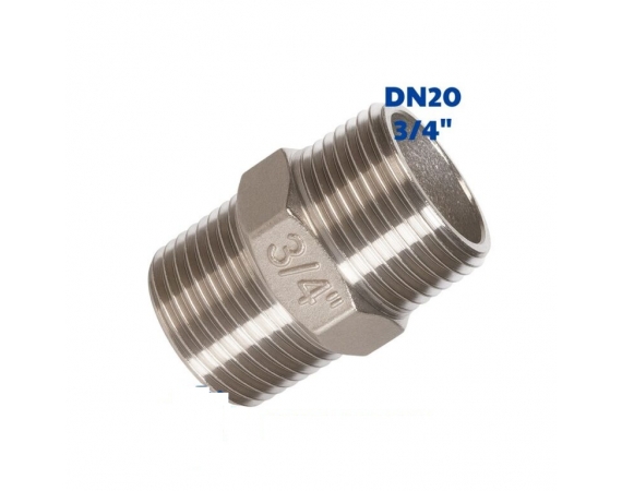 Kép inox ren DN20
