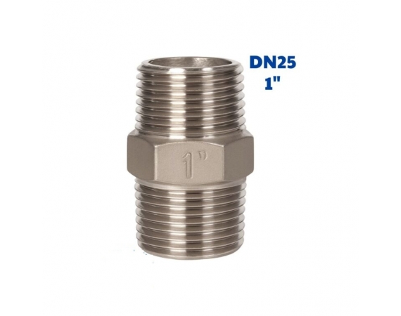 Kép inox ren DN25