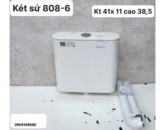 Két nước 2 nhấn cho xí xổm bằng sứ Kamanda KM808-6