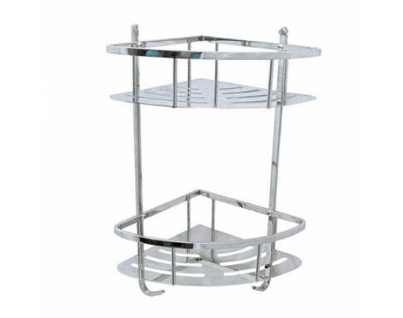 Kệ treo tường góc 2 tầng Bancoot LK51047B
