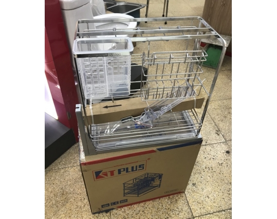 Giá dao thớt Inox nan dẹt Kit Plus KMF40VIP