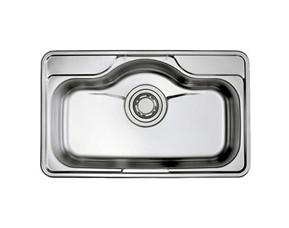 Chậu rửa bát Hàn Quốc 1 hố LIZENS LDS-850 (85x51.5x20cm)