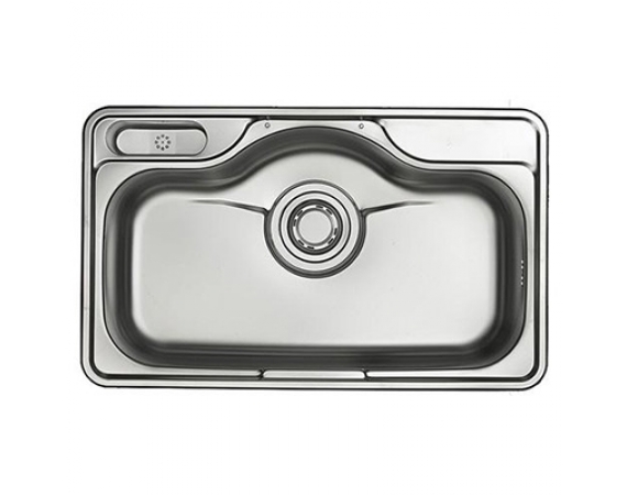 Chậu rửa bát Hàn Quốc inox 304 LIZENS LDSP-850 (85x51.5x20cm)