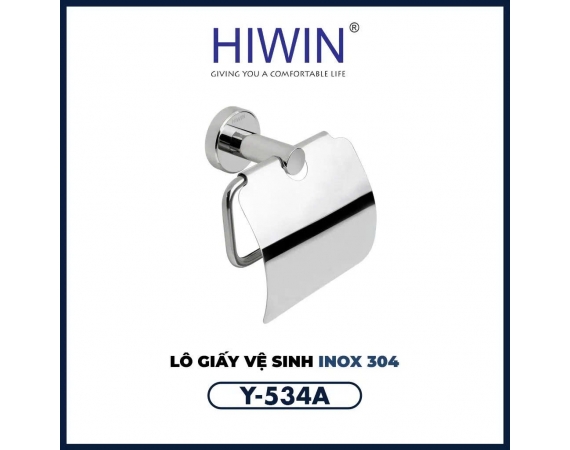 Lô giấy vệ sinh inox 304 Hiwin Y-534A