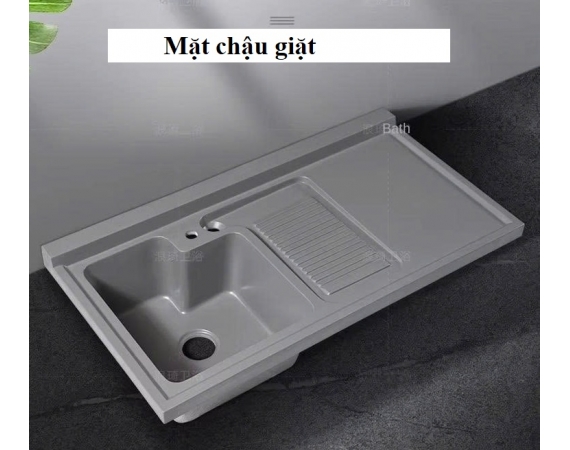Mặt chậu giặt màu ghi HD15063CG