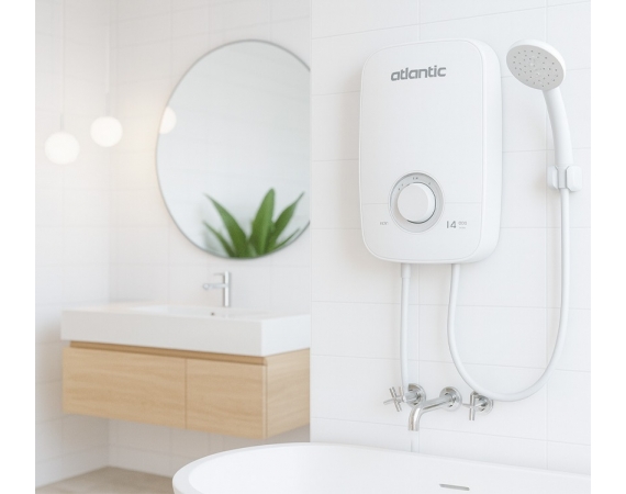 Bình nóng lạnh trực tiếp Atlantic 5000W LONA LITE 5000 PU