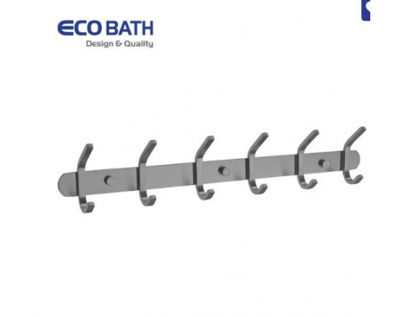 Móc áo EcoBath EC2038-6BU màu ghi xám