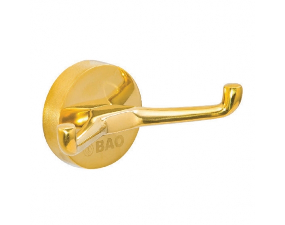 Móc áo đôi màu vàng BAO BN 1010V