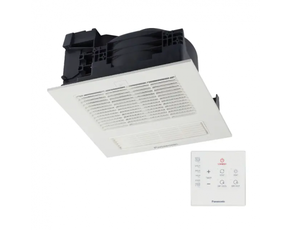 Quạt hút thông gió,sưởi ấm,quạt mát âm trần điều khiển từ xa FV-30BY1