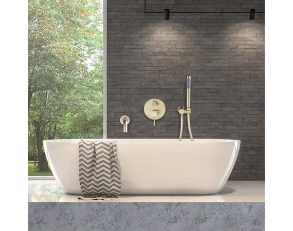Sen bồn tắm âm tường màu vàngHD6352G