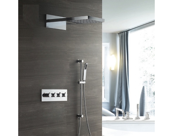 Sen tắm âm trong tường nóng lạnh HD338W có cài nhiệt độ