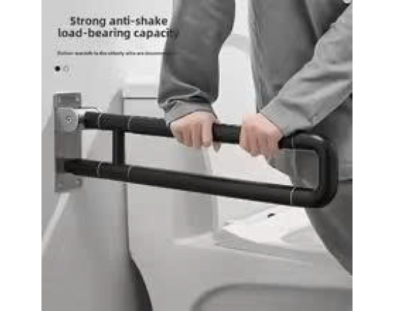 Thanh vịn bọc nhựa màu đen TV08B 