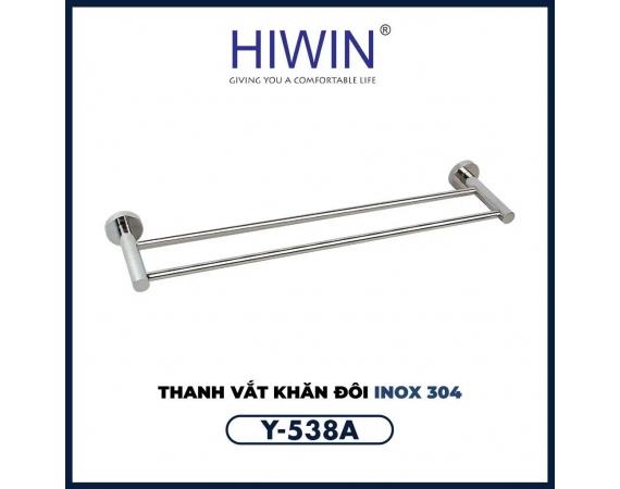Thanh treo khăn đôi Hiwin Y-538A-2