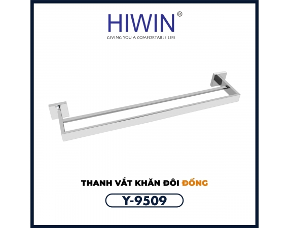 Thanh treo nhà tắm đôi Hiwin Y-9509